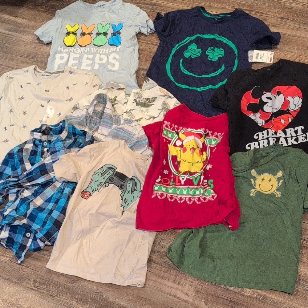 Boys Size 8 Shirt Set